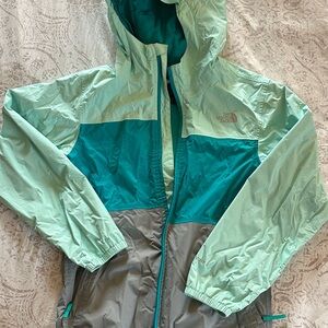 The North Face girls raincoat